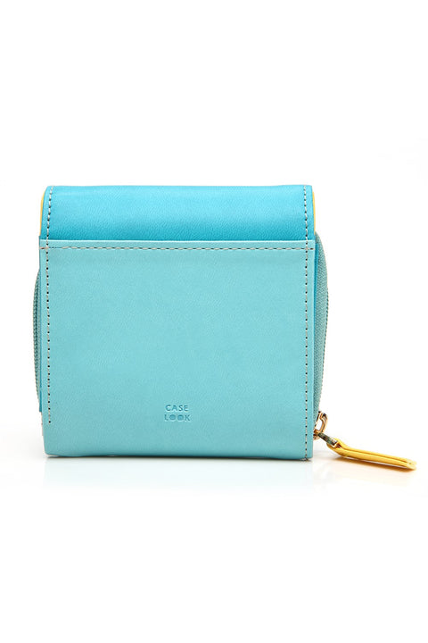 Case Look Women's Turquoise Wallet Alice 01