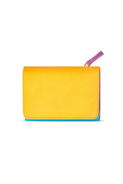 Case Look Women's Yellow Coin Compartment Wallet Fiona 03