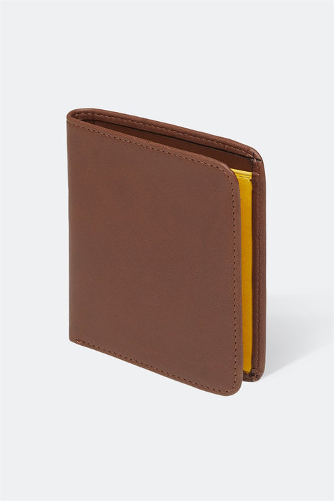 Case Look Men's Brown Folding Wallet Terry 02
