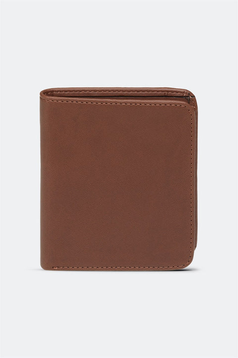 Case Look Men's Brown Folding Wallet Terry 02