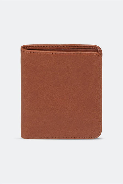 Case Look Men's Tan Colored Folding Wallet Terry 03