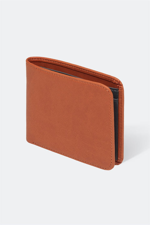 Case Look Men's Brown Folding Wallet Harper 03