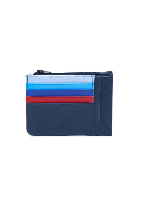Case Look Men's Colorful Zippered Card Holder Irvin 01