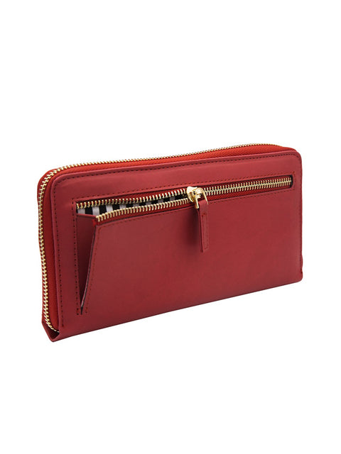 Case Look Women's Red Wallet Lenora 02