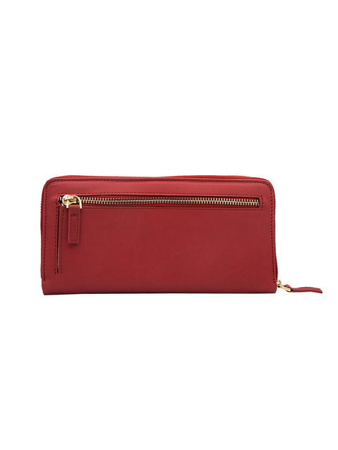 Case Look Women's Red Wallet Lenora 02