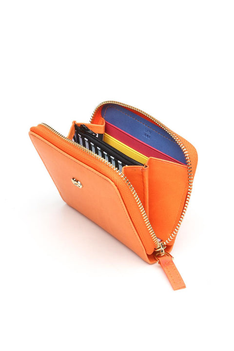 Case Look Women's Orange Wallet Juno 01