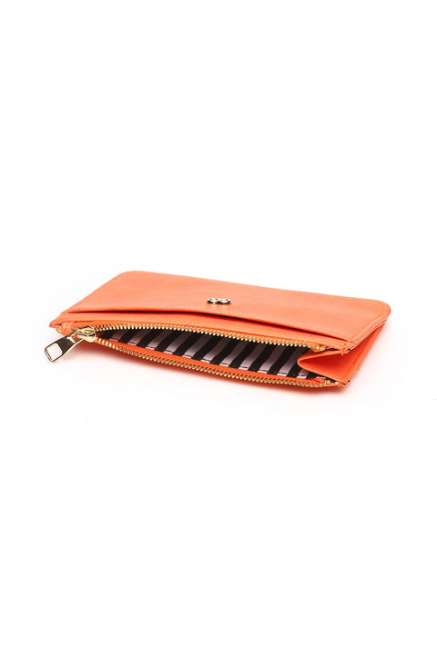 Case Look Women's Orange Wallet July 01