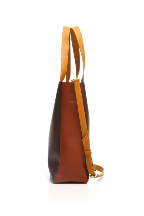 Case Look Women's Brown-Tan-Mustard Shoulder Bag Adel 03