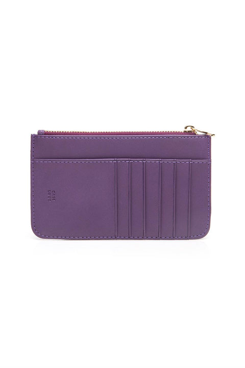 Case Look Women's Wallet with Slogan Purple July Forest 03