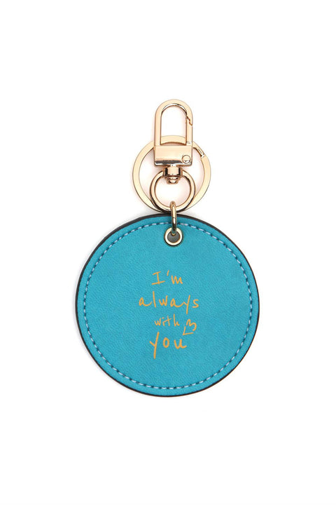 Case Look Slogan Keychain Yoko Turquoise 04