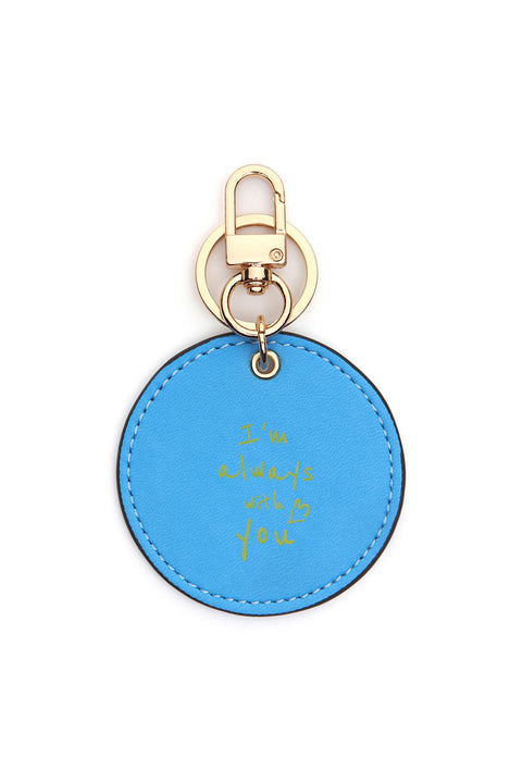 Case Look Slogan Keychain Yoko Blue 08