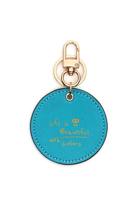 Case Look Slogan Keychain Yoko Turquoise 04