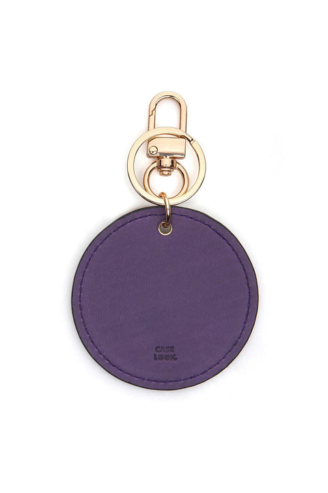 Case Look Slogan Keychain Yoko Purple 05