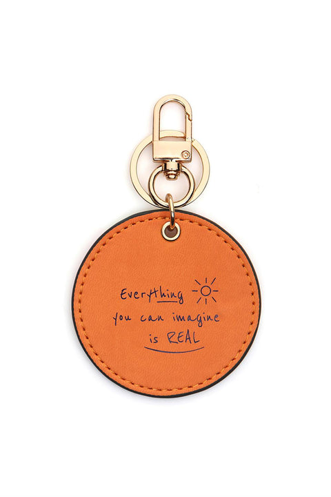 Case Look Slogan Keychain Yoko Orange 07