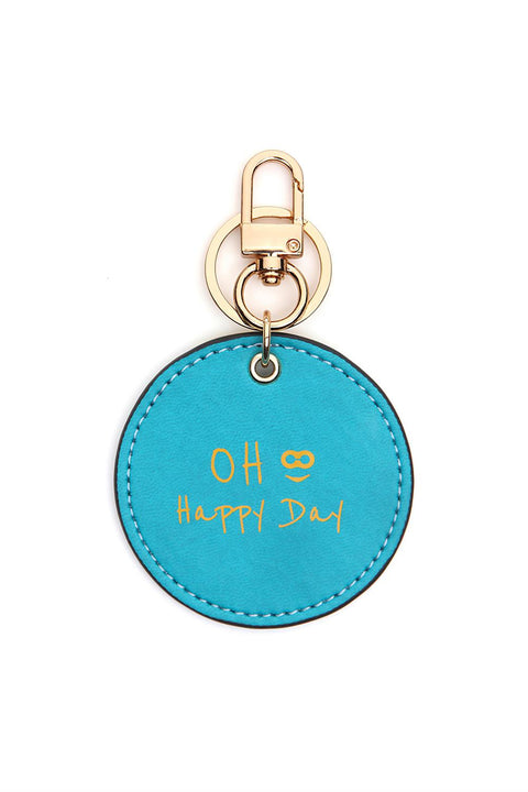 Case Look Slogan Keychain Yoko Turquoise 04