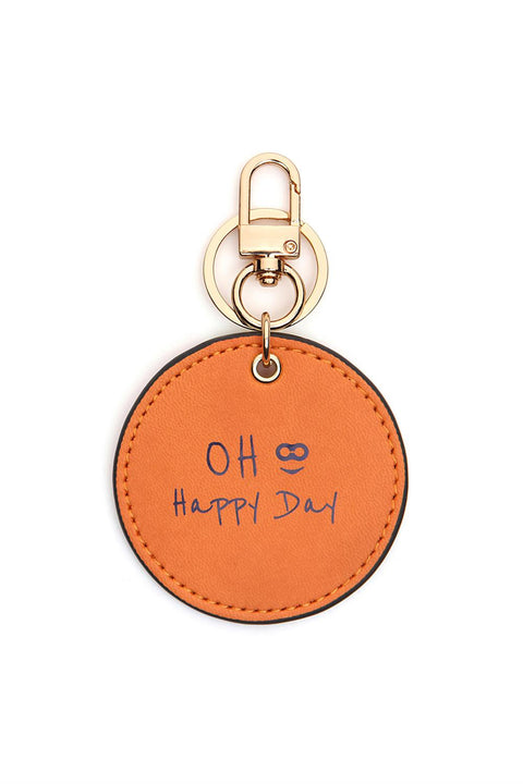 Case Look Slogan Keychain Yoko Orange 07