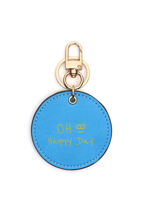 Case Look Slogan Keychain Yoko Blue 08