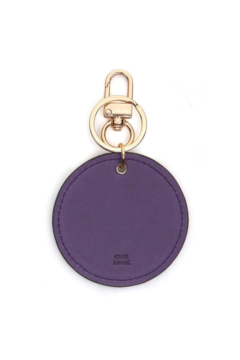 Case Look Slogan Keychain Yoko Purple 05