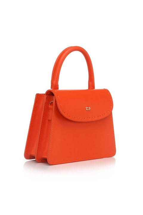 Case Look Women's Orange Mini Bag Megan 01