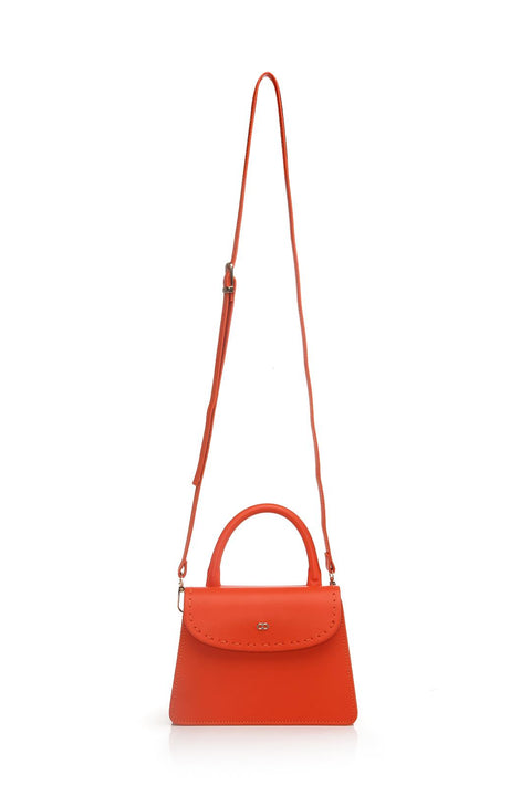 Case Look Women's Orange Mini Bag Megan 01