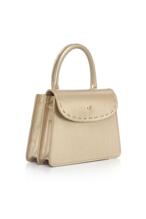 Case Look Women's Gold Mini Bag Megan 02