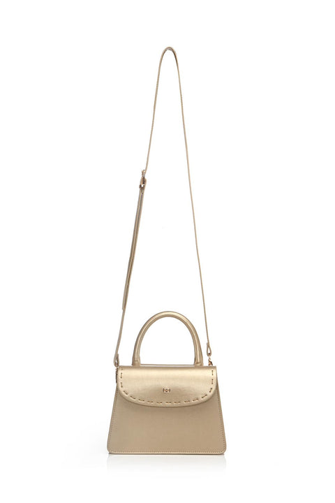 Case Look Women's Gold Mini Bag Megan 02