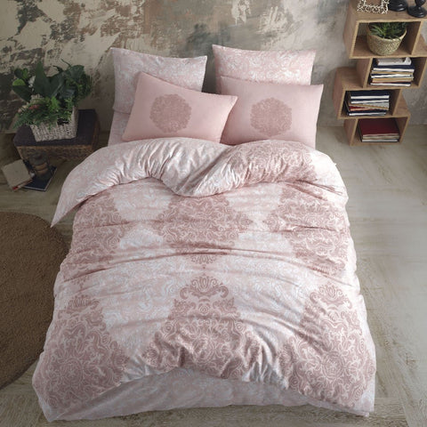 Hobby Helen Powder - Ranforce Double Duvet Cover Set