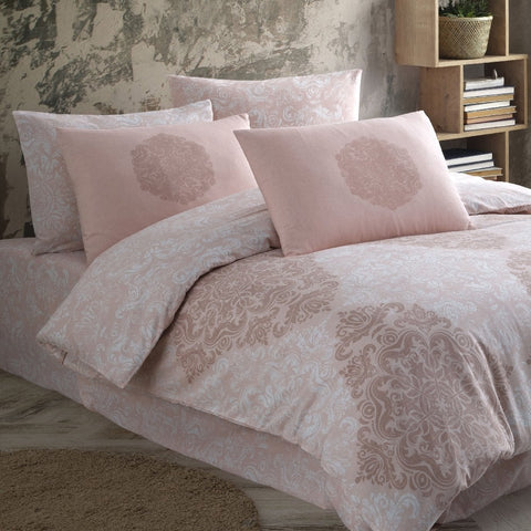 Hobby Helen Powder - Ranforce Double Duvet Cover Set