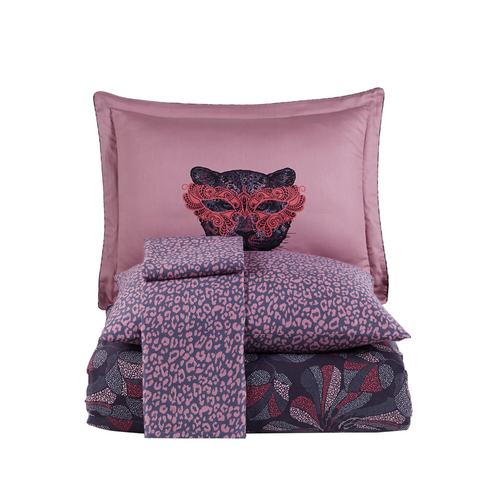 Hobby Caprice Pink - Double Satin Duvet Cover Set