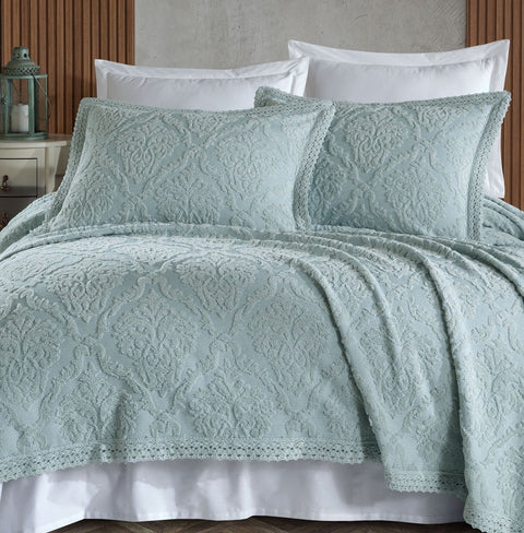 Hobby Hera Bedspread - Royal Green