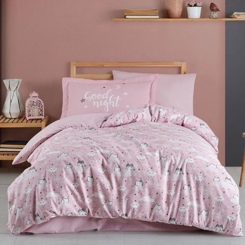 Hobby Daisy Pink - Poplin Studio Duvet Cover Set