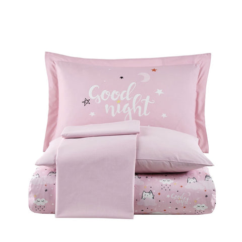 Hobby Daisy Pink - Poplin Studio Duvet Cover Set