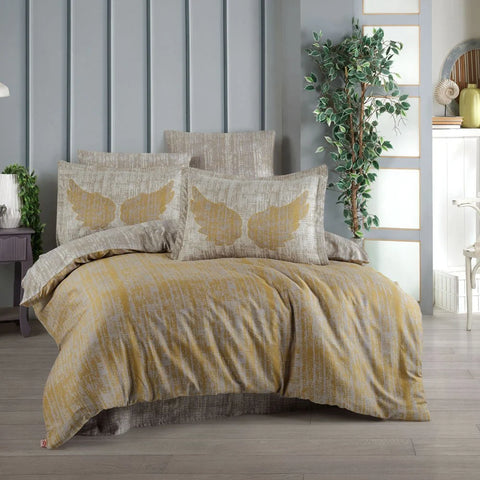 Hobby Lydia Gold - Double Satin Duvet Cover Set