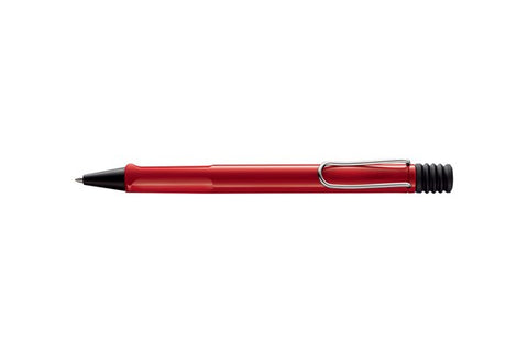 Lamy Safari Ballpoint Pen Metal Clip Red