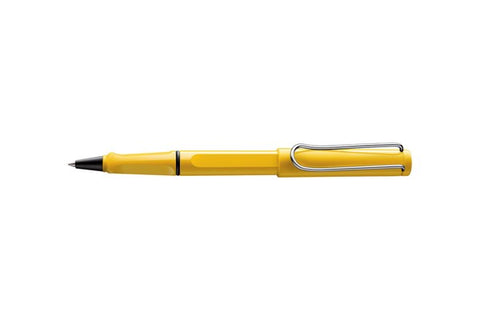 Lamy Safari Rollerball Pen Metal Clip Yellow