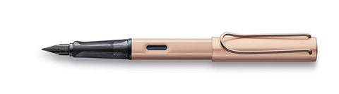 Lamy Lx Fountain Pen Rose Gold Plated Clip F Nib