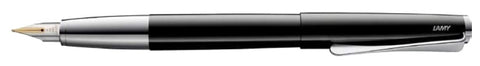 Lamy Studio Fountain Pen Bright Body M Tip Black