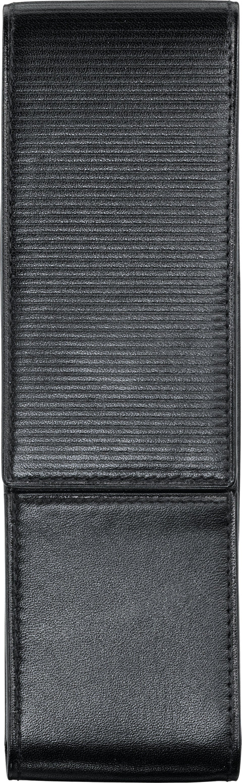 Lamy Leather Case Black 2-Piece Striped