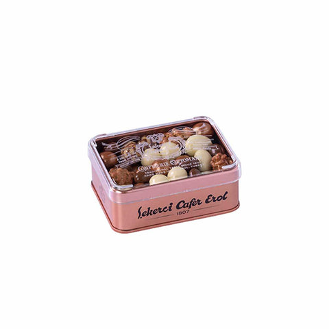 Şekerci Cafer Erol Limited Edition Dragee - Bronze Tin Box - 150 g