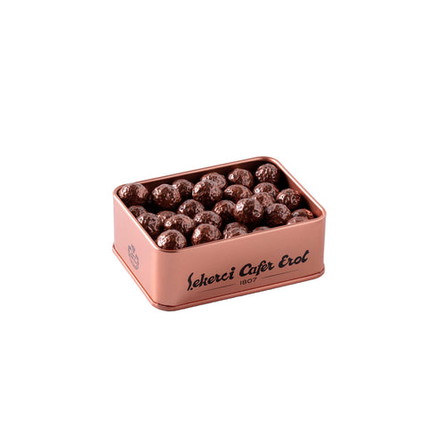 Şekerci Cafer Erol Coffee Dragee - Bronze Tin Box, 150 g