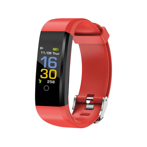 Polosmart PSSW01 Smart Fit Smart Bracelet, Red