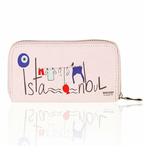 BiggDesign Cats In Istanbul Wallet Pink