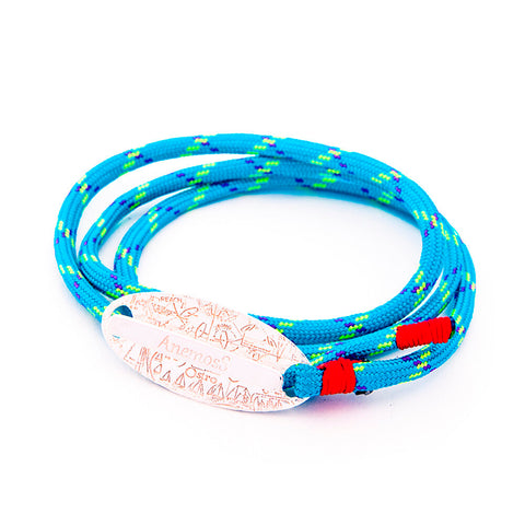 AnemosS Ram Horn Rope Bracelet