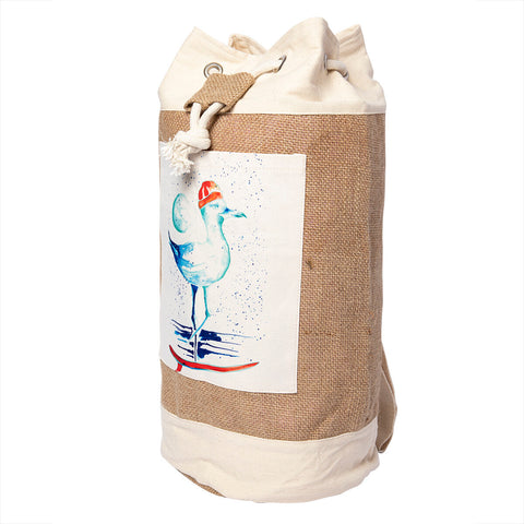 Anemoss Seagull Jute Bag