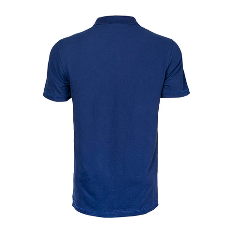 Anemoss Marine Navy Blue Men's Polo Collar T-Shirt