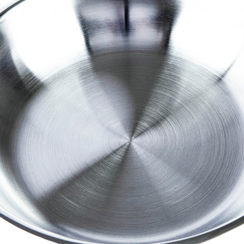 Serenk Modernist Stainless Steel Frying Pan 24 cm