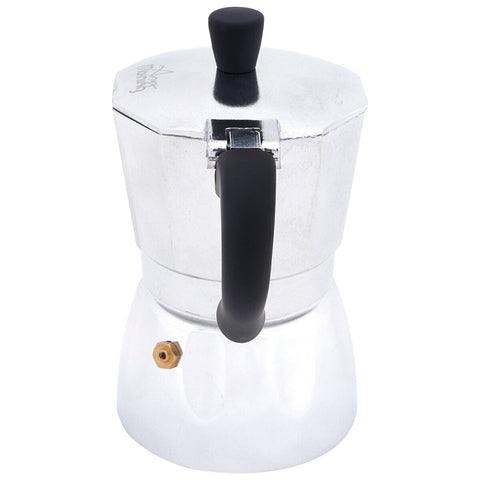 Any Morning Hes-6 Aluminum Espresso Coffee Maker 240 ml