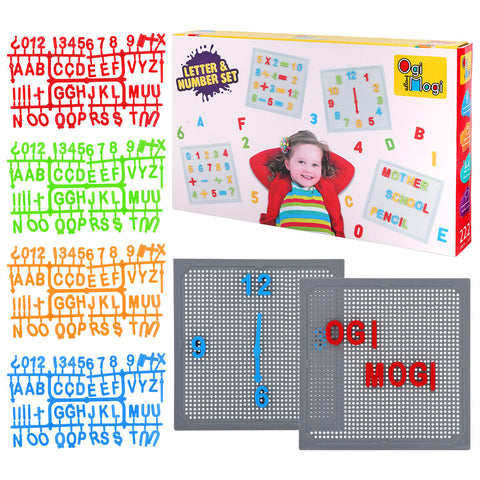 Ogi Mogi Toys Letter & Number Set 220 Pieces