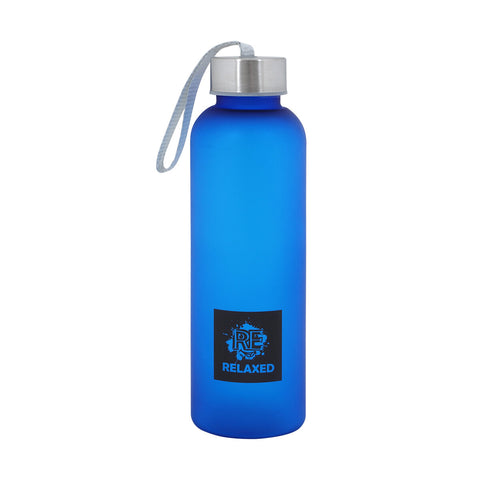 Biggdesign Moods Up Relax Water Bottle, Travel Bottle, BPA Free, For Sports - Outdoor - Picnic, 580 ml, Blue