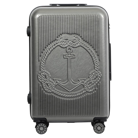 Biggdesign Ocean Hardshell Spinner Luggage Set, Gray, 3 Pcs